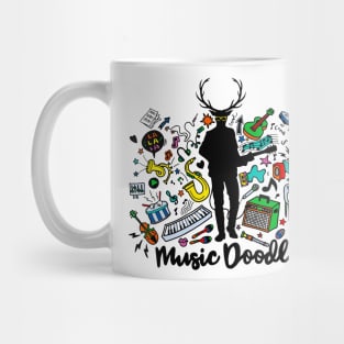 doodle music Mug